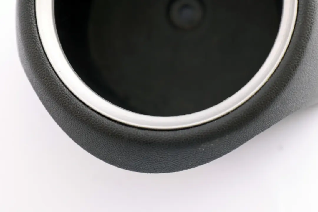 Drink Holder Trim Ring Silver to Mini R56 R57 R58 Rear Cup with Part number 2756171 Mini R56 R57 R58 Rear Cup Drink Holder Trim Ring Silver - SKU 2756171 - Part number 2756171