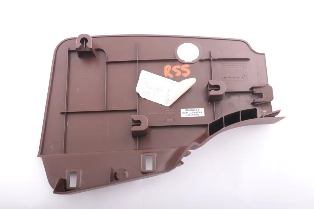 R55N Cover Interior Entrance Clubdoor Hot Chocolate to BMW MINI Clubman R55 with Part number 2756187 BMW MINI Clubman R55 R55N Cover Interior Entrance Clubdoor Hot Chocolate - SKU 2756187 - Part number 2756187