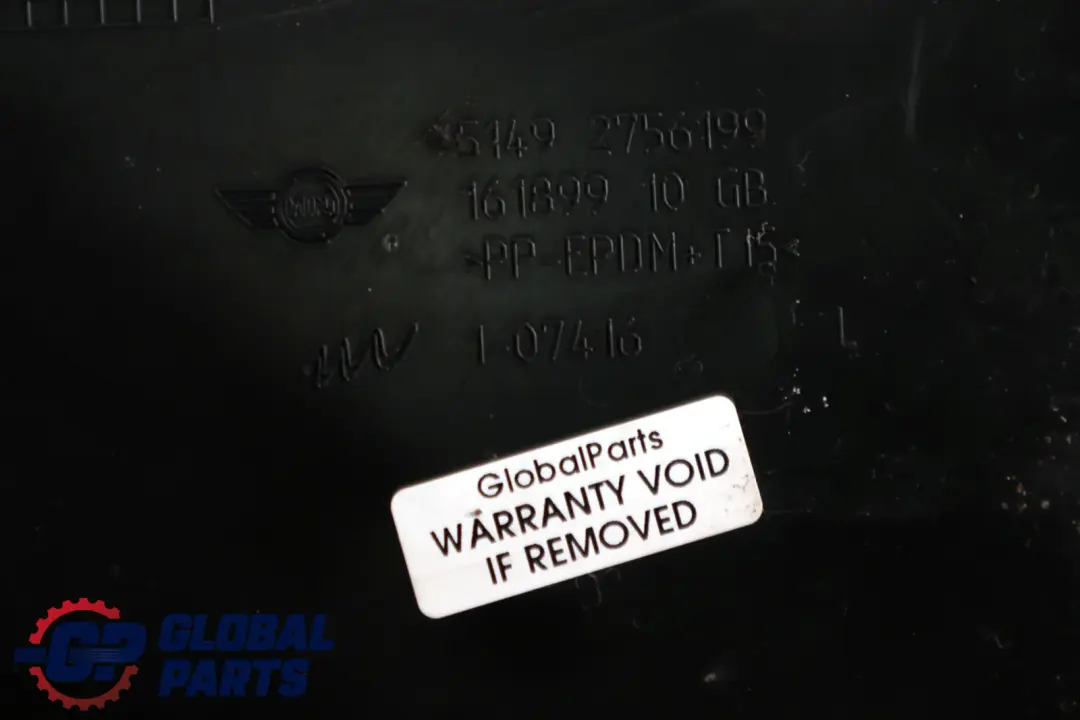 MINI R55 Tapicerka Boczek Drzwi Klapy Lewy Tył - SKU 2756199 - Numer Części 2756199