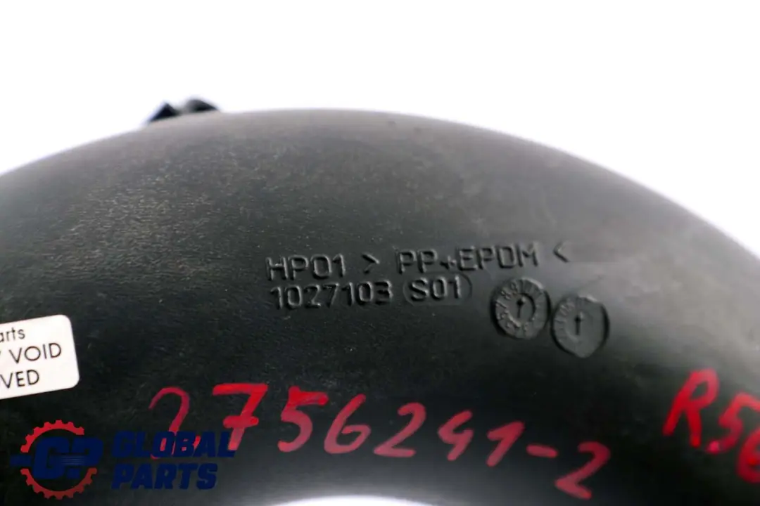 BMW Mini Cooper D 2 Clubman R55 R56 W16 Ansaugleitung 1027103 - SKU 2756241-2 - Teilenummer 2756241