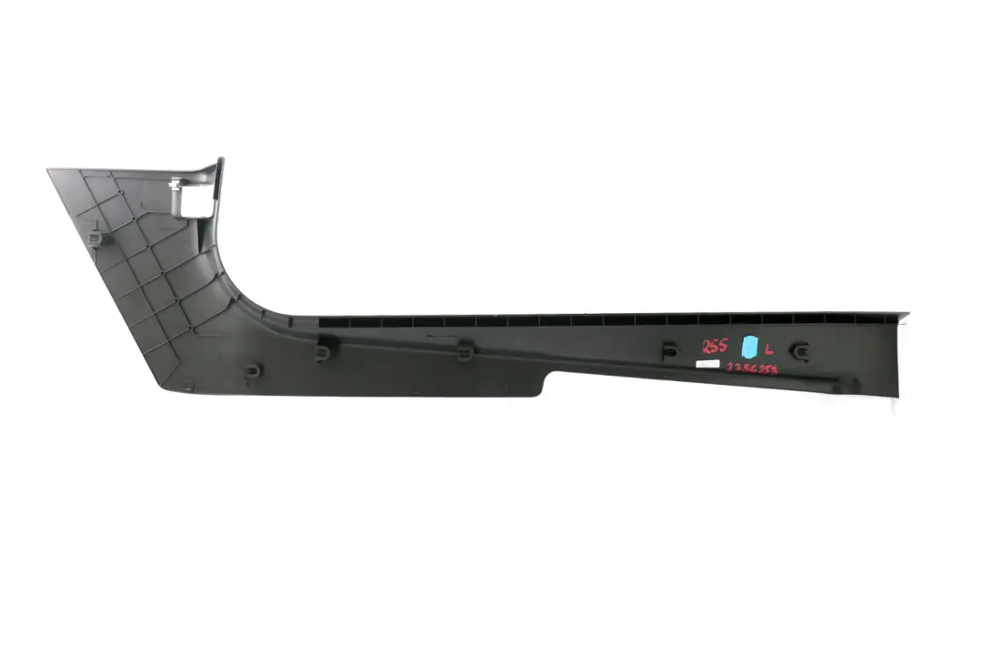Front Left N/S Bottom Lateral Trim Panel Carbon Black to Mini Clubman R55 with Part number 2756253 Mini Clubman R55 Front Left N/S Bottom Lateral Trim Panel Carbon Black - SKU 2756253 - Part number 2756253