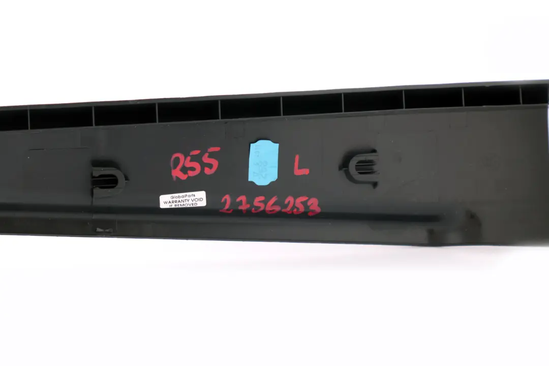 Delantero Izquierdo Inferior Lateral Panel Carbono Negro Mini Clubman R55 - SKU 2756253 - Número de pieza 2756253