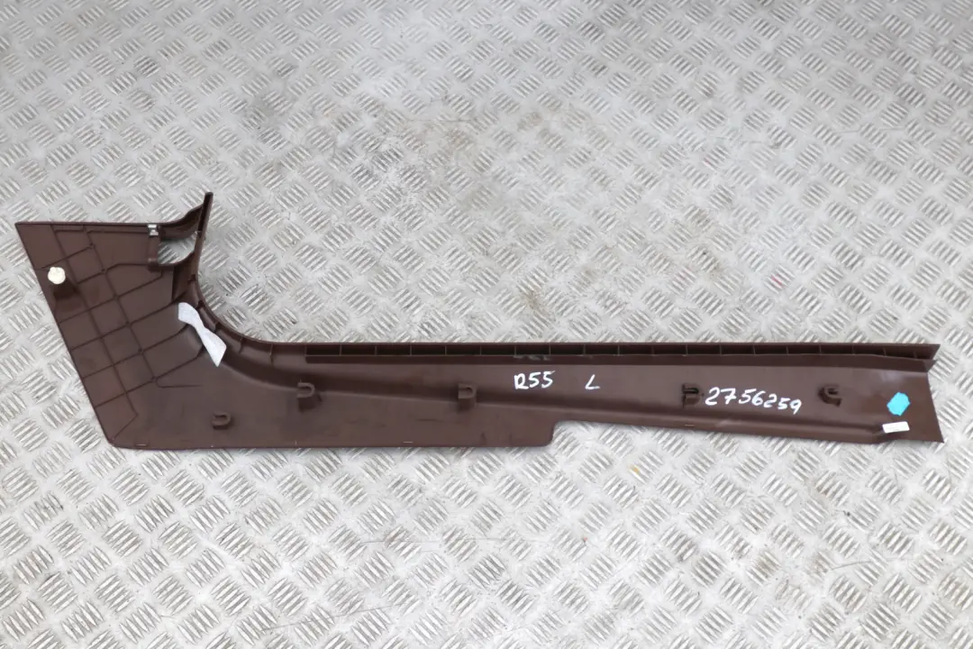 BMW Mini Clubman R55 Front Left N/S Bottom Lateral Trim Panel Hot Chocolate - SKU 2756259 - Part number 2756259