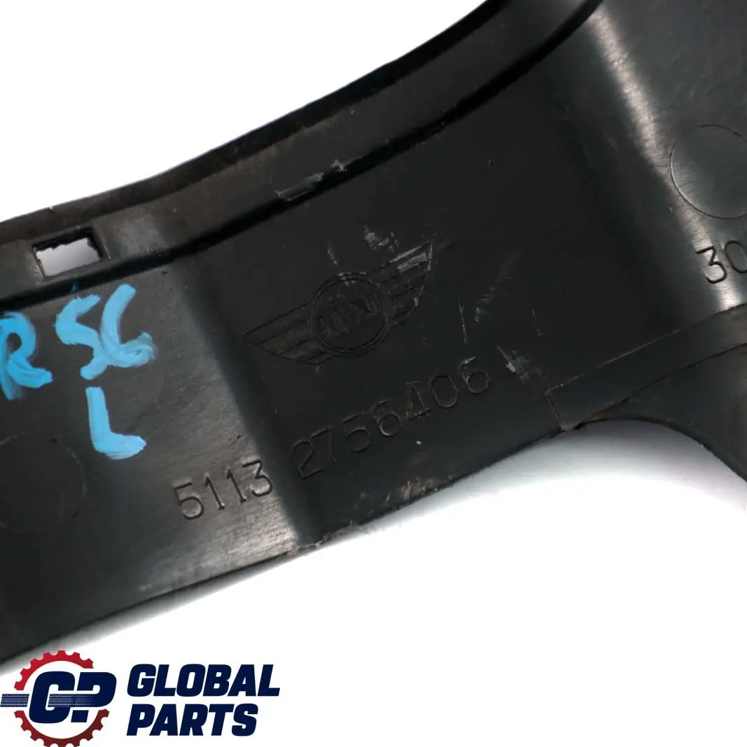 Mini R55 R56 R57 Cover Rail Left Trim Panel Exterior - SKU 2756406 - Part number 2756406