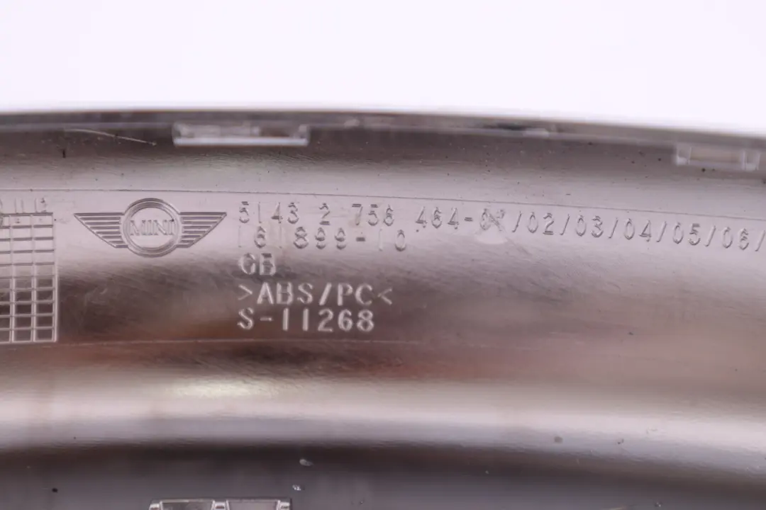 R57N LCI Upper Trim Rollover Bar Chrome Right O/S to BMW Mini Cooper Cabrio R57 with Part number 2757946 BMW Mini Cooper Cabrio R57 R57N LCI Upper Trim Rollover Bar Chrome Right O/S - SKU 2756464 - Part number 2757946