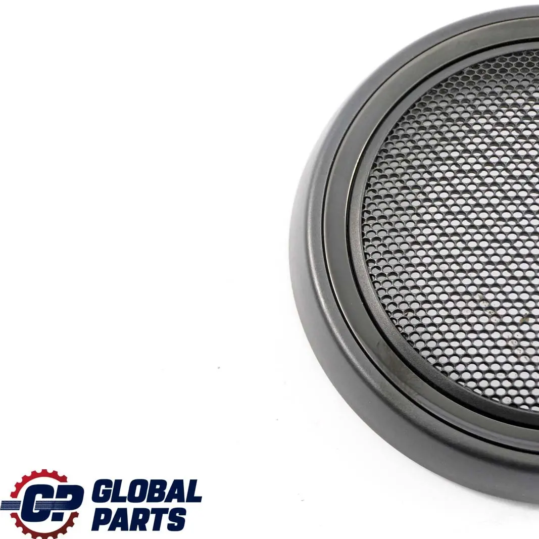 Mini R56 R57 Left Right Door Card Lower Woofer Loudspeaker Cover Black Chrome - SKU 2756567 - Part number 2756567