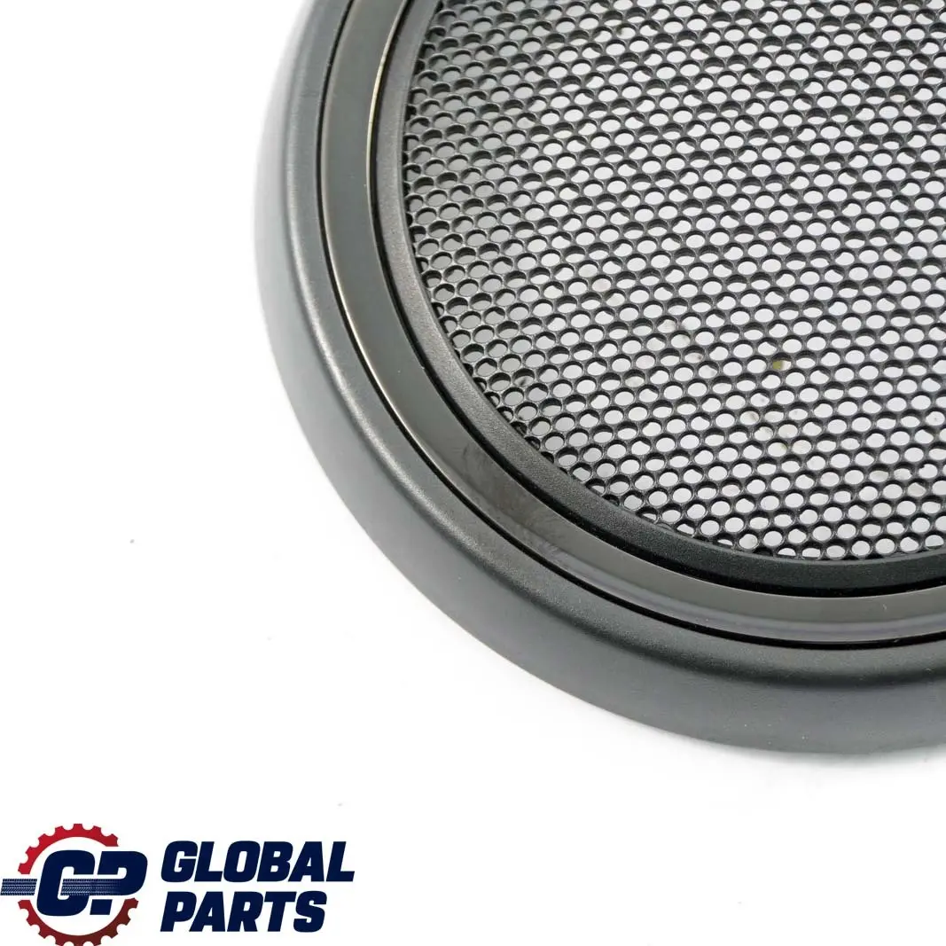Mini R56 R57 Left Right Door Card Lower Woofer Loudspeaker Cover Black Chrome - SKU 2756567 - Part number 2756567