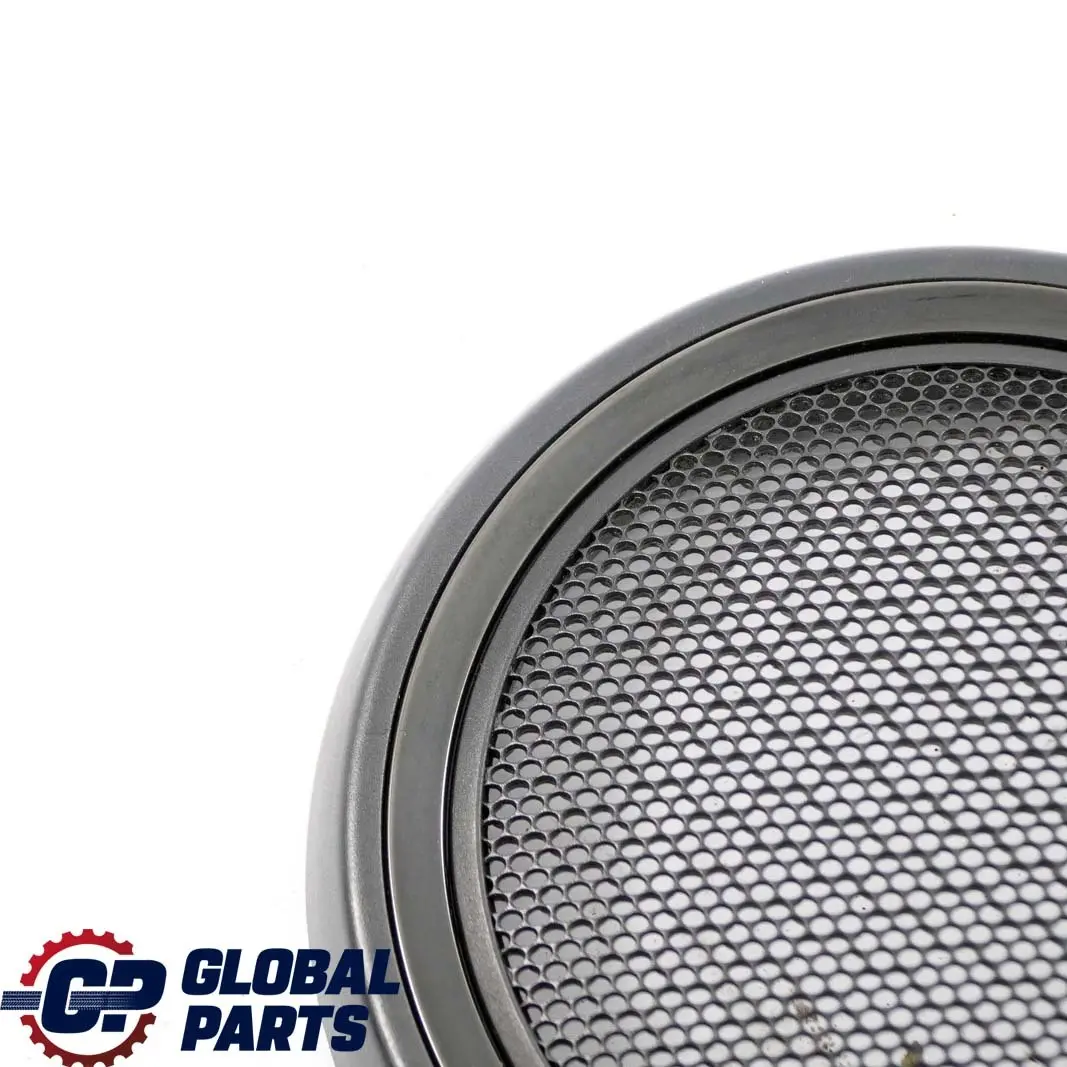 Mini R56 R57 Left Right Door Card Lower Woofer Loudspeaker Cover Black Chrome - SKU 2756567 - Part number 2756567