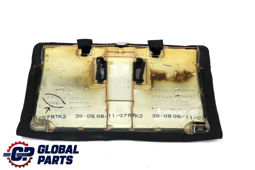 Kanapa tylna tył czarna półskóra do MINI Clubman R55 o numerze 2756727 MINI Clubman R55 Kanapa tylna tył czarna półskóra - SKU 2756727 - Numer Części 2756727