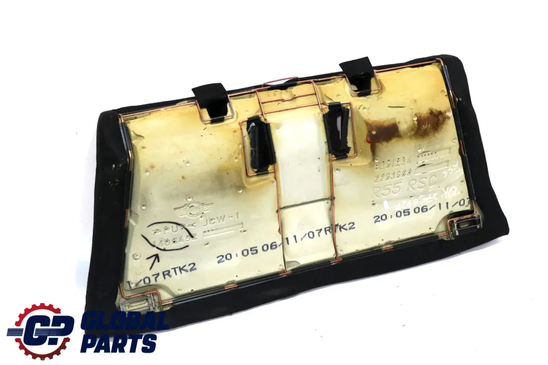 MINI Clubman R55 Kanapa tylna tył czarna półskóra - SKU 2756727 - Numer Części 2756727