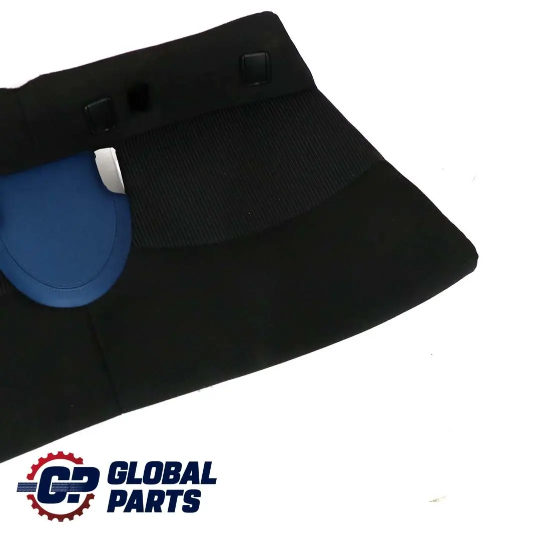 Rücksitz Sofa Bank Sitz Bezug Stoff Leder Schwarz Blau für BMW Mini Clubman R55 mit Teilenummer 2756728 BMW Mini Clubman R55 Rücksitz Sofa Bank Sitz Bezug Stoff Leder Schwarz Blau - SKU 2756728 - Teilenummer 2756728