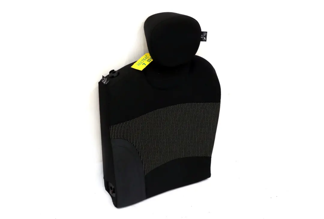 Trasero Izquierdo Tela Cojin De Asiento De Cuero Respaldo Negro para Mini Clubman R55 con número de pieza 2756739 Mini Clubman R55 Trasero Izquierdo Tela Cojin De Asiento De Cuero Respaldo Negro - SKU 2756739 - Número de pieza 2756739
