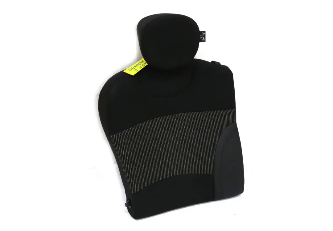 BMW Mini Clubman R55 Rear Right O/S Cloth Leather Seat Cushion Backrest Black - SKU 2756740 - Part number 2756740