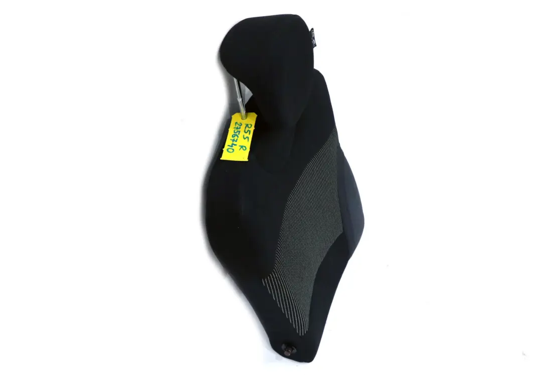 Right O/S Cloth Leather Seat Cushion Backrest Black to BMW Mini Clubman R55 Rear with Part number 2756740 BMW Mini Clubman R55 Rear Right O/S Cloth Leather Seat Cushion Backrest Black - SKU 2756740 - Part number 2756740