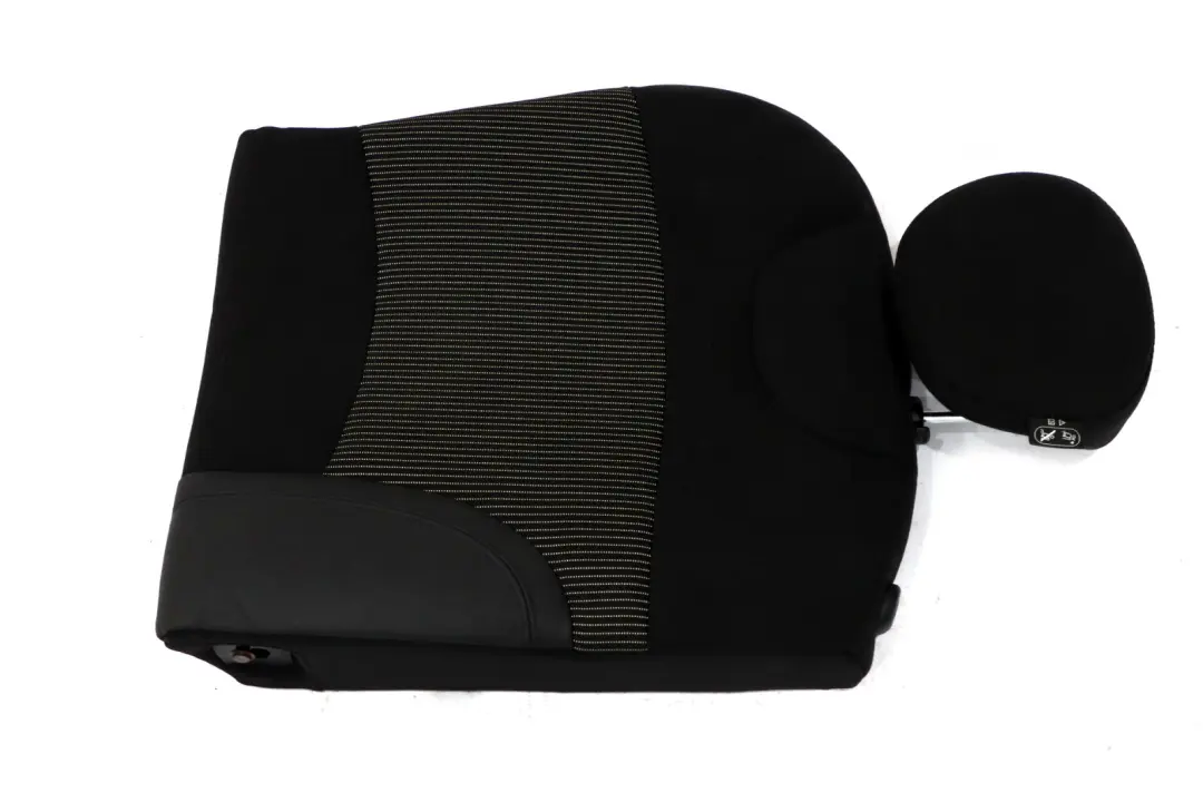 Mini Clubman R55 Trasero Derecho Tela Cojin De Asiento De Cuero Respaldo Negro - SKU 2756740 - Número de pieza 2756740