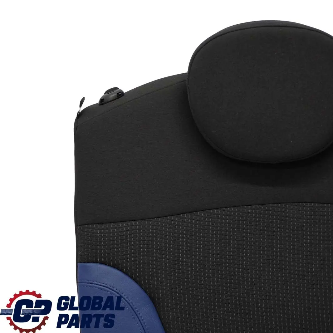 Siege Arriere Gauche Dossier Tissu/Cuir Bleu Mini Cooper One R55 Clubman - SKU 2756741 - Numéro de pièce 2756741