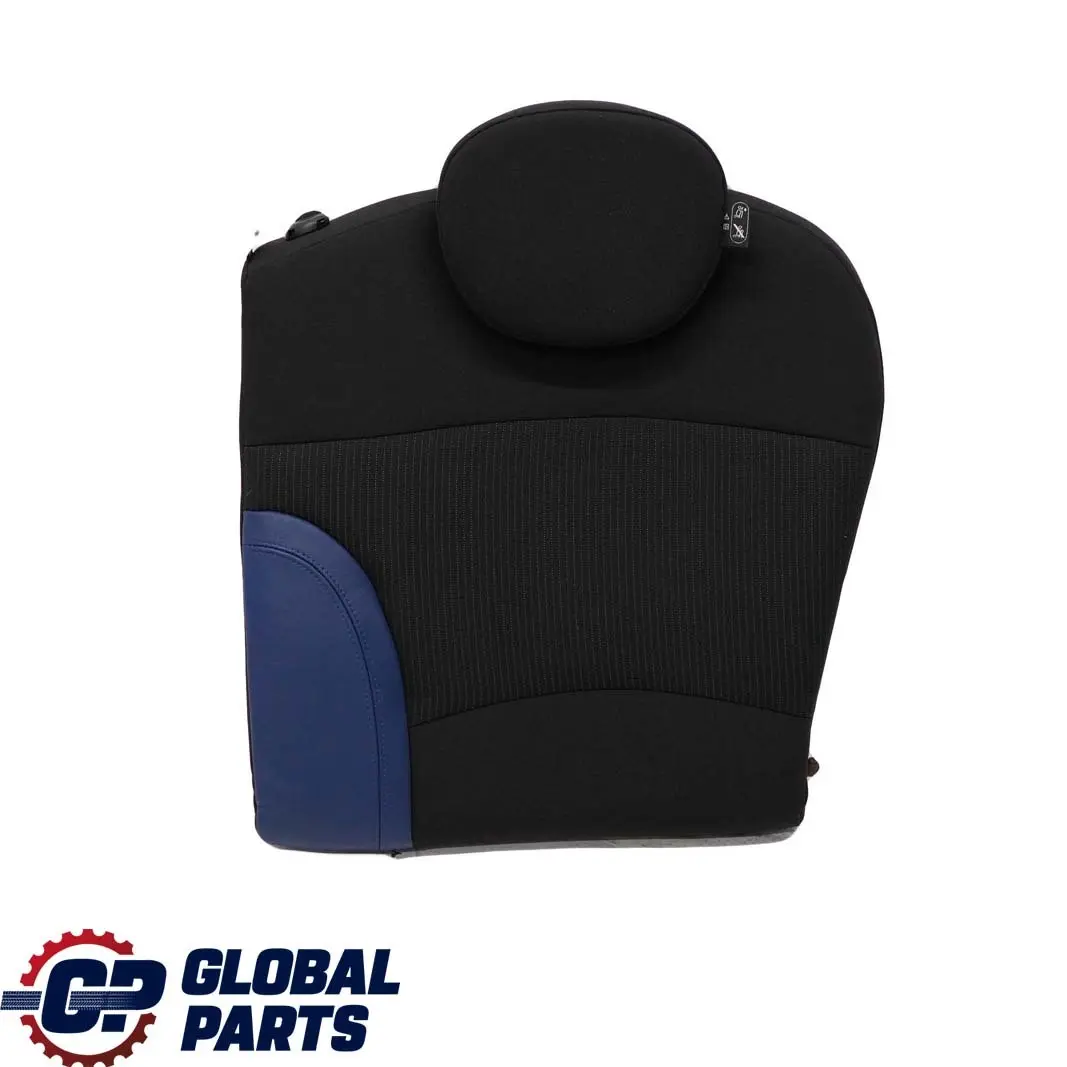 Siege Arriere Gauche Dossier Tissu/Cuir Bleu Mini Cooper One R55 Clubman - SKU 2756741 - Numéro de pièce 2756741