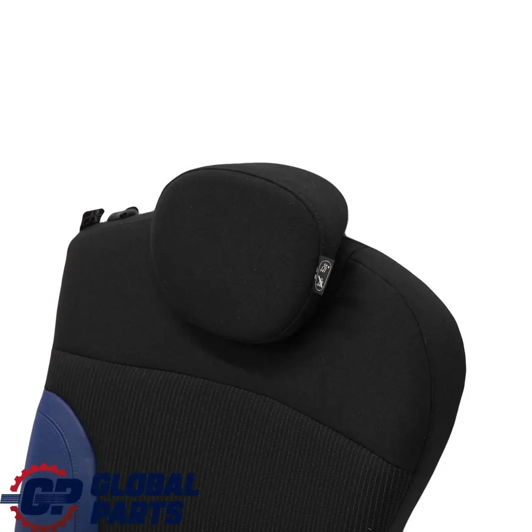 Left N/S Seat Backrest Cloth / Leather Blue to Mini Cooper One R55 Clubman Rear with Part number 2756741 Mini Cooper One R55 Clubman Rear Left N/S Seat Backrest Cloth / Leather Blue - SKU 2756741 - Part number 2756741