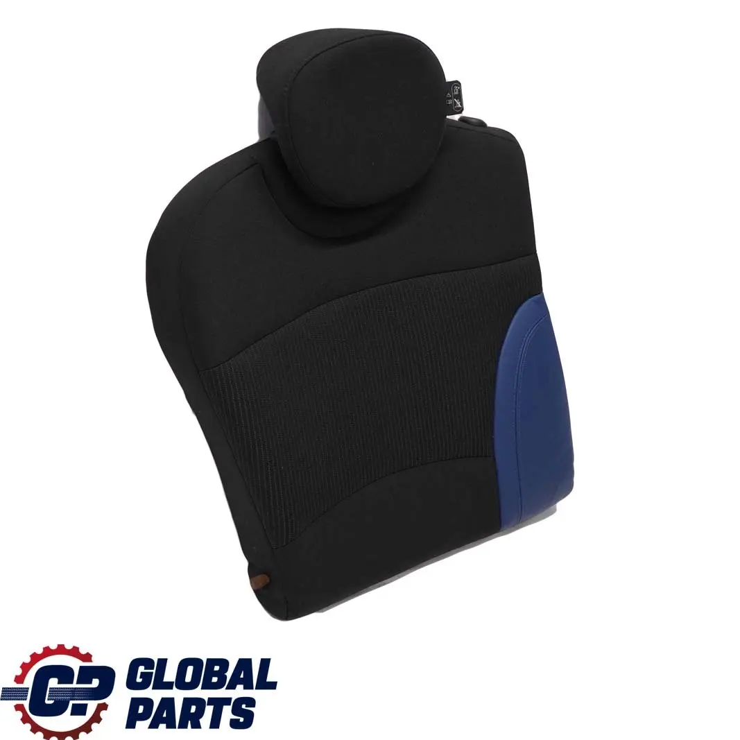 Sitz Hinten Rechts Rückenlehne Stoff / Leder Blau für Mini Cooper One R55 Clubman mit Teilenummer 2756742 Mini Cooper One R55 Clubman Sitz Hinten Rechts Rückenlehne Stoff / Leder Blau - SKU 2756742 - Teilenummer 2756742