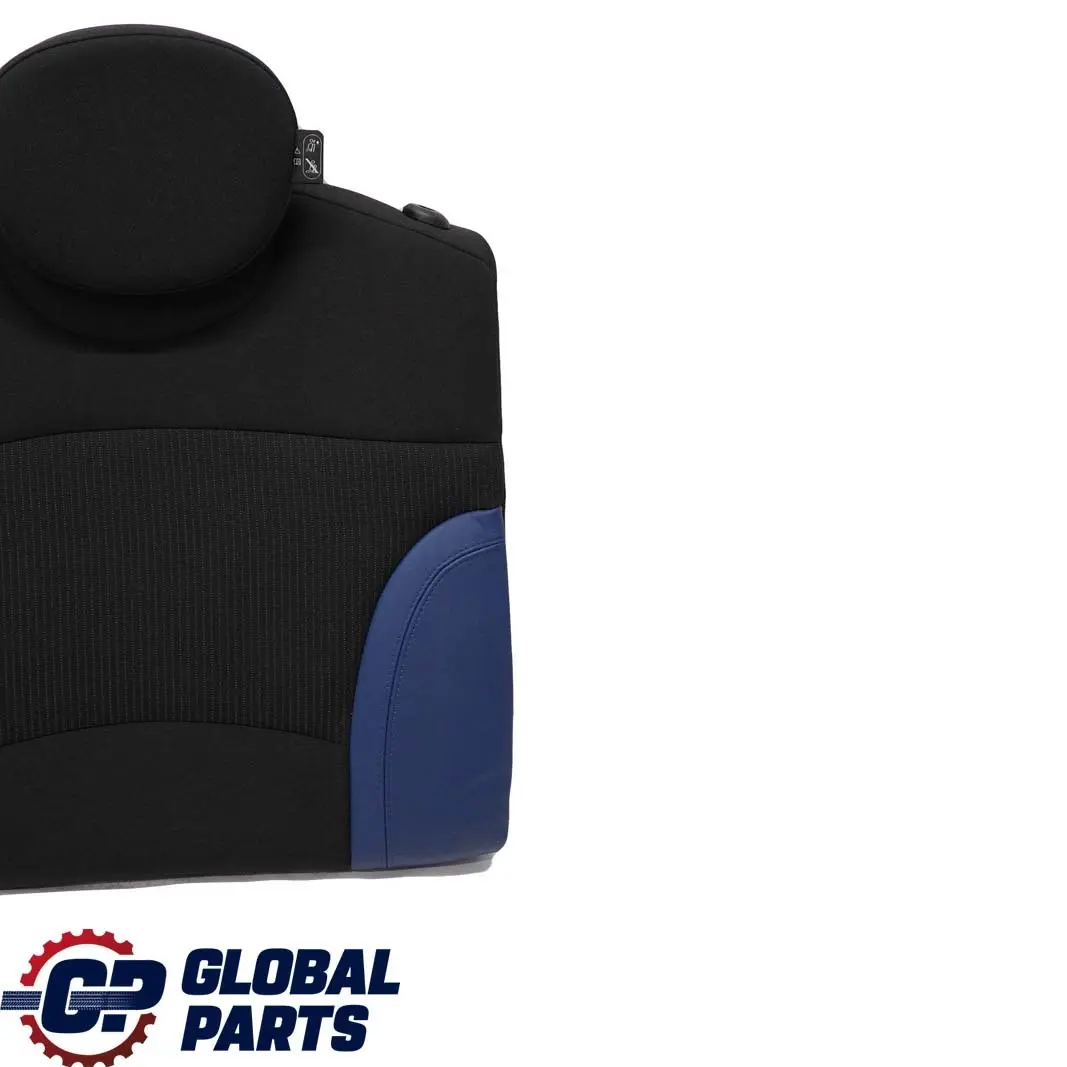 Sitz Hinten Rechts Rückenlehne Stoff / Leder Blau für Mini Cooper One R55 Clubman mit Teilenummer 2756742 Mini Cooper One R55 Clubman Sitz Hinten Rechts Rückenlehne Stoff / Leder Blau - SKU 2756742 - Teilenummer 2756742