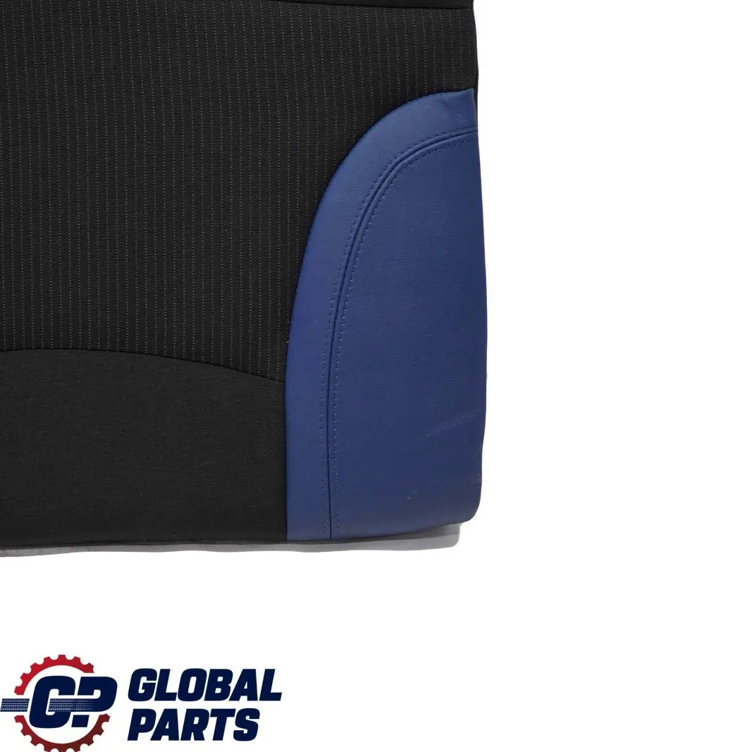 Trasero Derecho O / Respaldo del asiento Tela / Cuero Azul para Mini One R55 Clubman con número de pieza 2756742 Mini One R55 Clubman Trasero Derecho O / Respaldo del asiento Tela / Cuero Azul - SKU 2756742 - Número de pieza 2756742