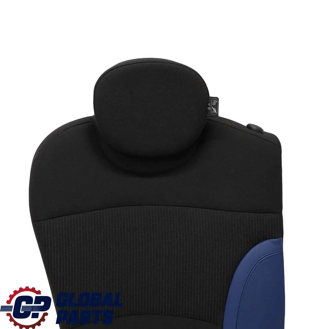 Siege Arriere Droite Dossier Tissu/Cuir Bleu pour Mini Cooper One R55 Clubman à propos du numéro de pièce 2756742 Mini Cooper One R55 Clubman Siege Arriere Droite Dossier Tissu/Cuir Bleu - SKU 2756742 - Numéro de pièce 2756742