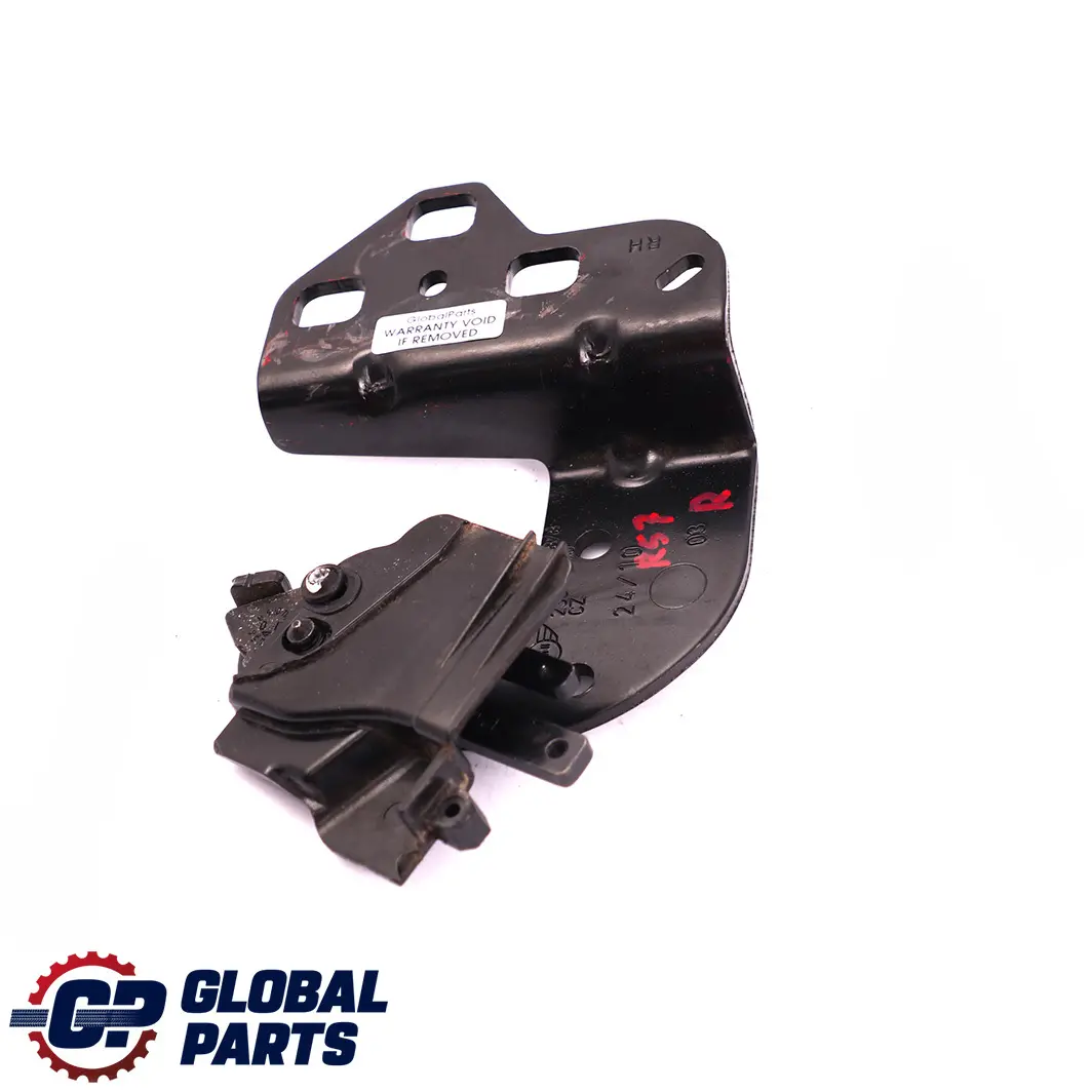 Soporte Techo Corredizo Plegable Superior Derecho para MINI Cooper R57 Cabrio con número de pieza 2756878 MINI Cooper R57 Cabrio Soporte Techo Corredizo Plegable Superior Derecho - SKU 2756878 - Número de pieza 2756878