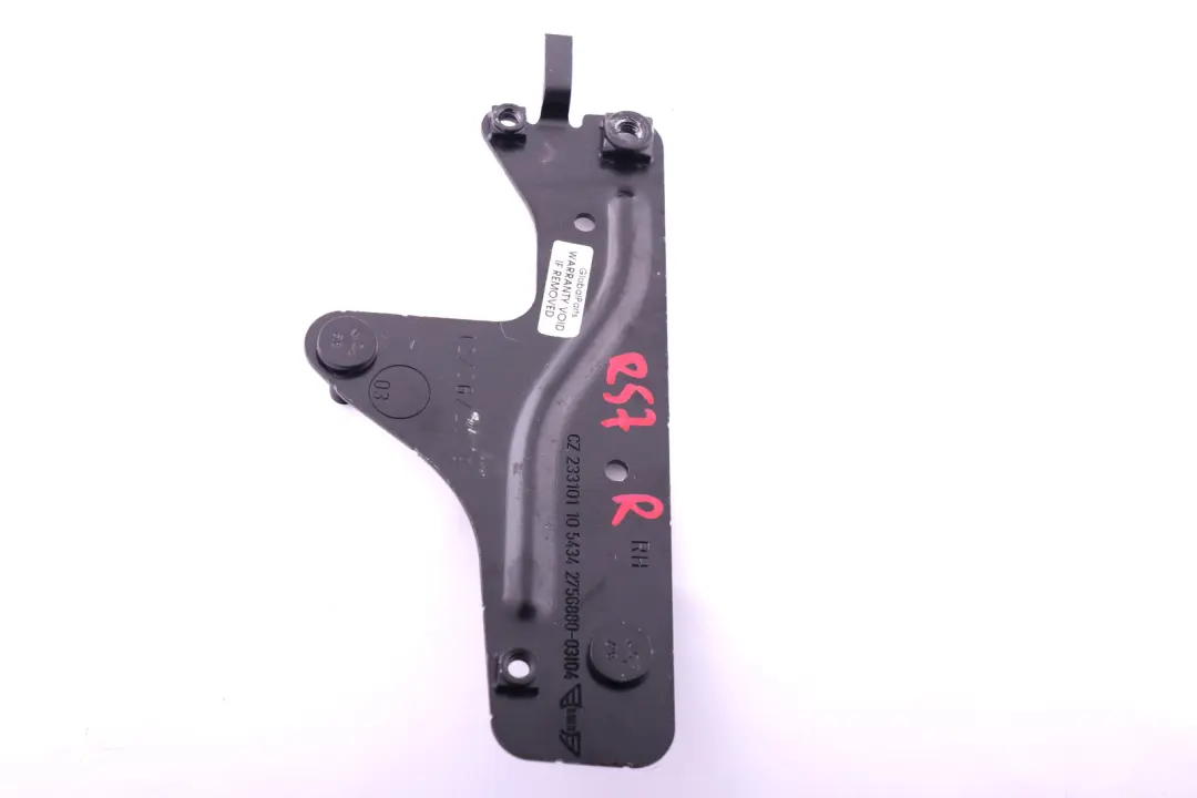 R57N Piastra Montaggio Soft Top Pieghevole Cabio Destra per Mini Cooper R57 con numero di parte 2756880 Mini Cooper R57 R57N Piastra Montaggio Soft Top Pieghevole Cabio Destra - SKU 2756880 - Numero di parte 2756880