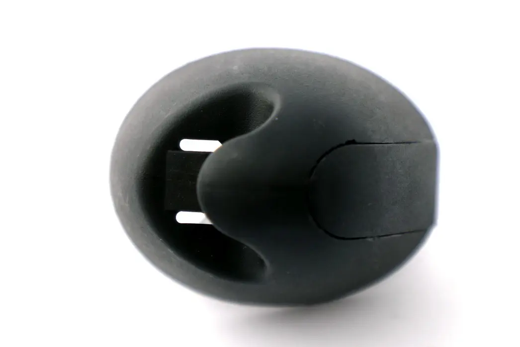 Sun Visor Clip Bracket Holder Counterbearing Carbon Black to Mini R55 R56 with Part number 2756978 Mini R55 R56 Sun Visor Clip Bracket Holder Counterbearing Carbon Black - SKU 2756978 - Part number 2756978