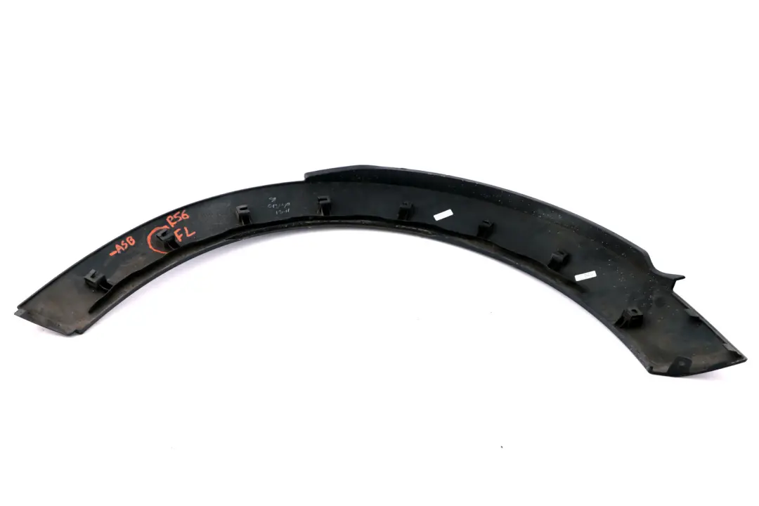 Arch Trim Extension Flare Front Left N/S Astro Black to Mini Cooper R56 Wheel with Part number 2757209 Mini Cooper R56 Wheel Arch Trim Extension Flare Front Left N/S Astro Black - SKU 2757209-ASB - Part number 2757209