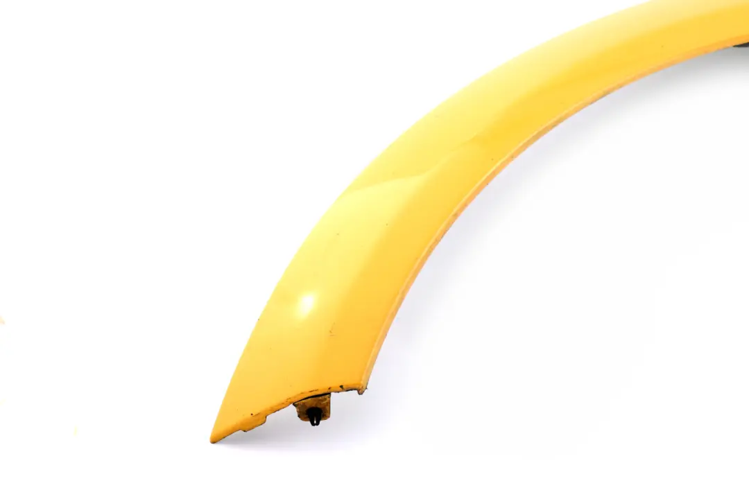 Front Left Wheel Arch Trim Extension Flare Mellow Yellow to Mini R56 R57 LCI with Part number 2757209 Mini R56 R57 LCI Front Left Wheel Arch Trim Extension Flare Mellow Yellow - SKU 2757209-MY - Part number 2757209