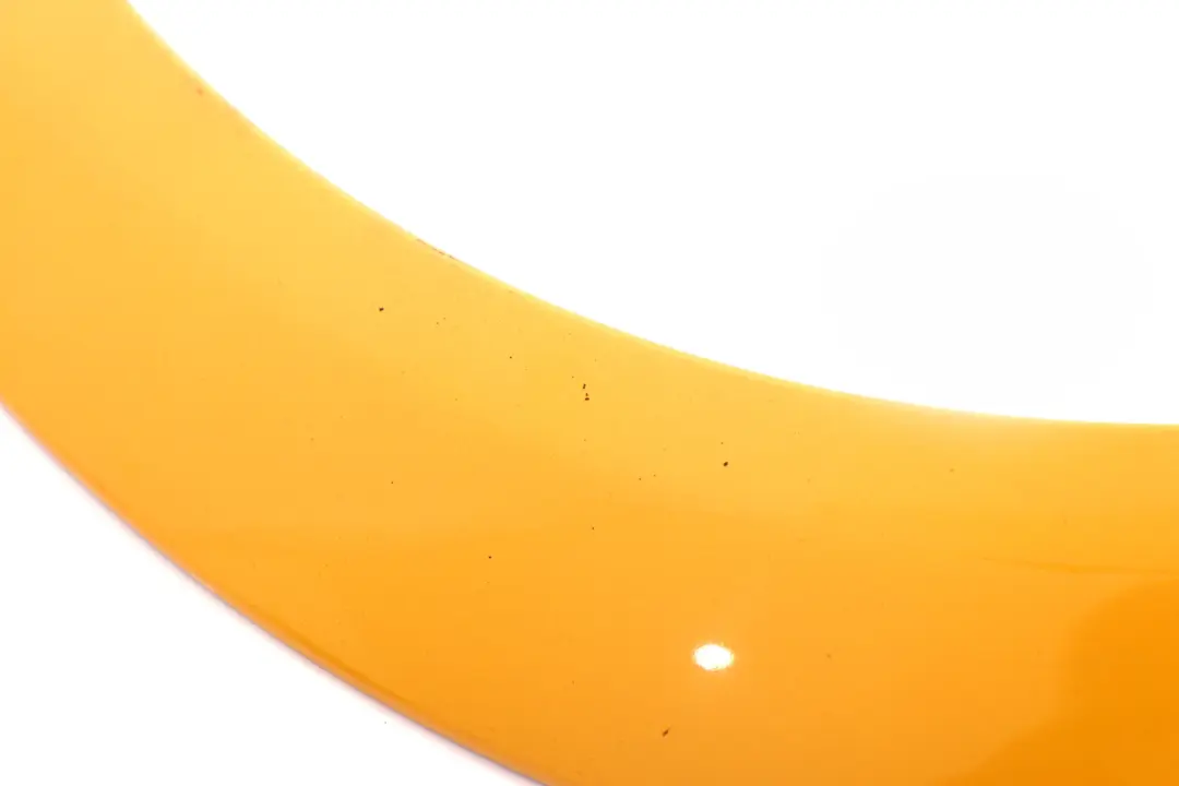 Front Left Wheel Arch Trim Extension Flare Mellow Yellow to Mini R56 R57 LCI with Part number 2757209 Mini R56 R57 LCI Front Left Wheel Arch Trim Extension Flare Mellow Yellow - SKU 2757209-MY - Part number 2757209