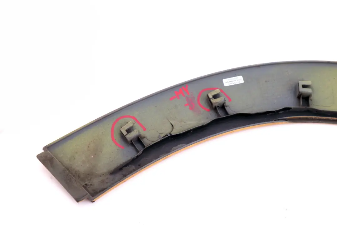 Mini R56 R57 LCI Front Left Wheel Arch Trim Extension Flare Mellow Yellow - SKU 2757209-MY - Part number 2757209