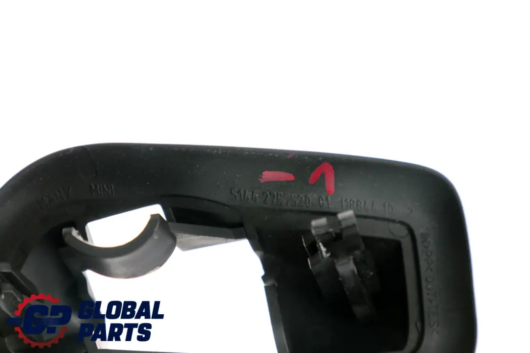 Right Upper Striker Trim Cover to BMW Mini Cooper Clubman R55 with Part number 2757520 BMW Mini Cooper Clubman R55 Right Upper Striker Trim Cover - SKU 2757520 - Part number 2757520