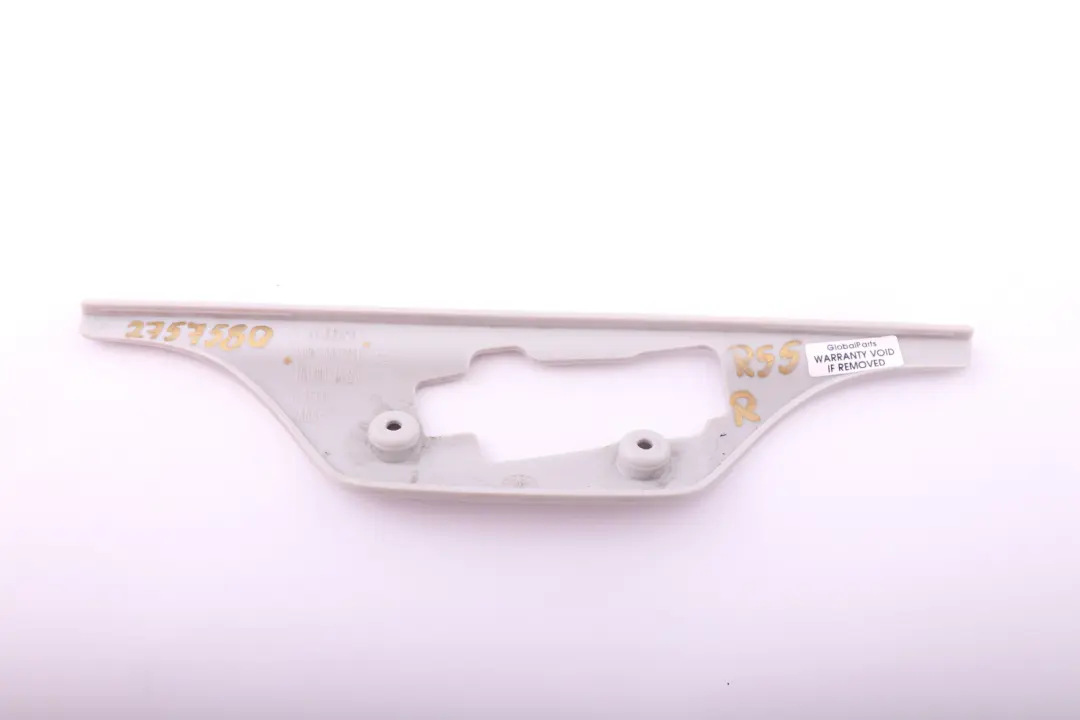 Apertura Staffa di Chiusura Dx Chiaro Grigio 06946962411 per Mini Clubman R55 con numero di parte 2757580 Mini Clubman R55 Apertura Staffa di Chiusura Dx Chiaro Grigio 06946962411 - SKU 2757580 - Numero di parte 2757580