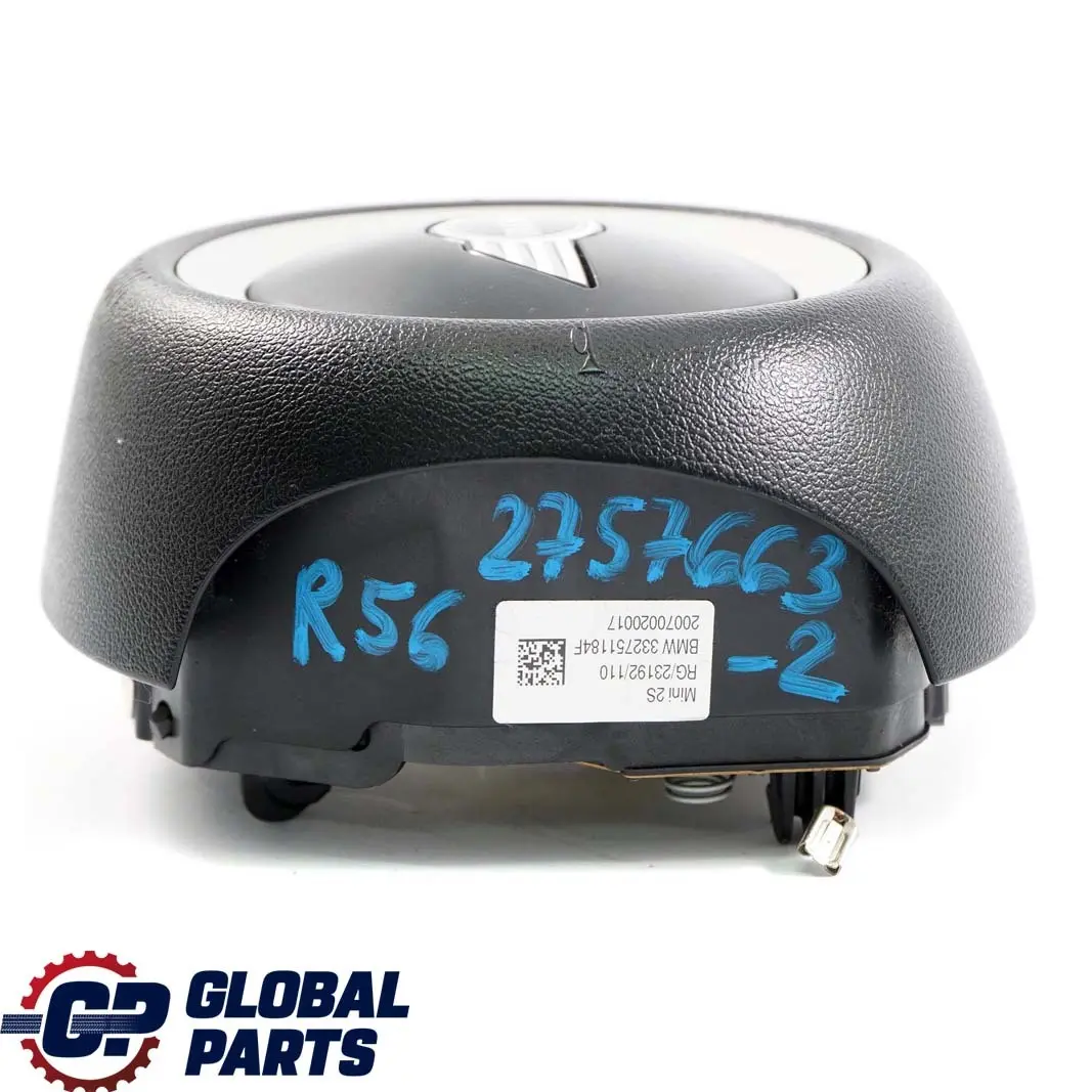 Steering Wheel Driver's Side Air Module Bag to BMW Mini Cooper Clubman R55 R56 R57 with Part number 2757663 BMW Mini Cooper Clubman R55 R56 R57 Steering Wheel Driver's Side Air Module Bag - SKU 2757663-2 - Part number 2757663