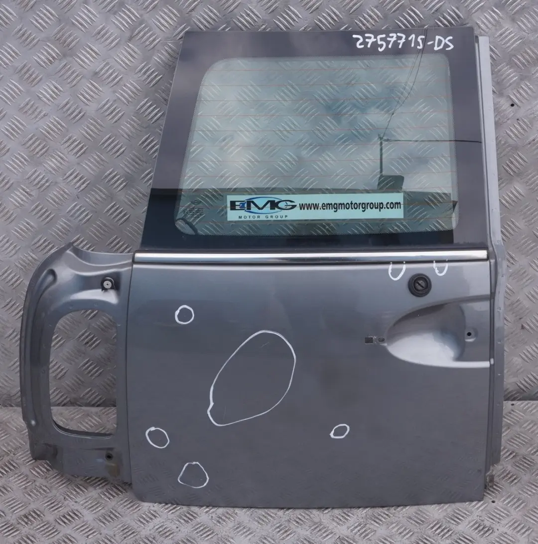Boot Trunk Lid Left N/S Splitdoor Split Door Dark Silver to Mini Clubman R55 with Part number 2757715 Mini Clubman R55 Boot Trunk Lid Left N/S Splitdoor Split Door Dark Silver - SKU 2757715-DS - Part number 2757715