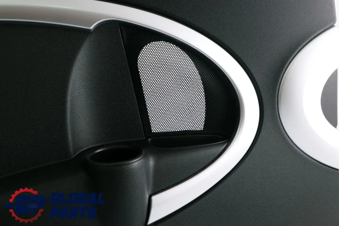 Left N/S Lateral Side Trim Panel Carbon Black Silver to BMW Mini Clubman R55 Rear with Part number 2757835 BMW Mini Clubman R55 Rear Left N/S Lateral Side Trim Panel Carbon Black Silver - SKU 2757835 - Part number 2757835