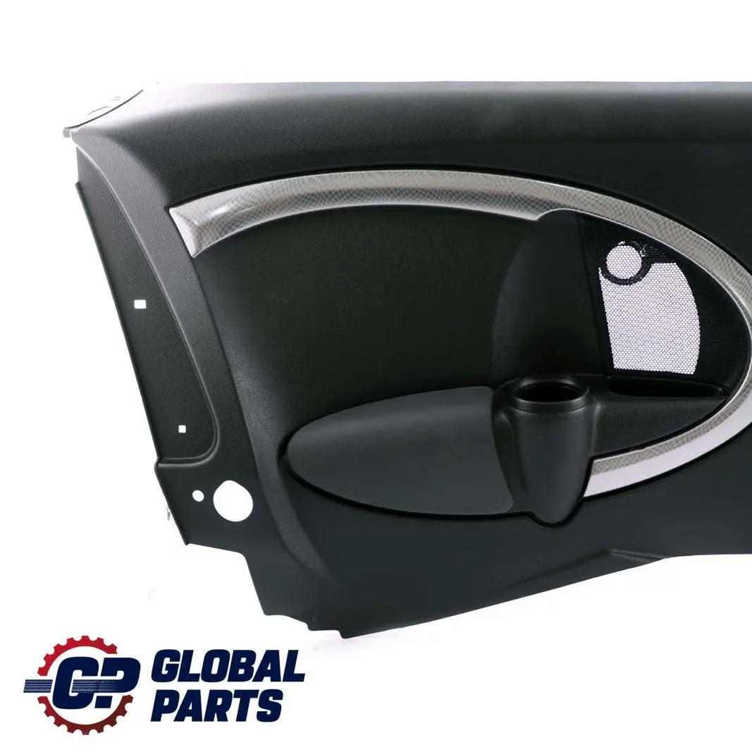 Left N/S Lateral Side Trim Panel Carbon Black to BMW Mini Clubman R55 S Rear with Part number 2757843 BMW Mini Clubman R55 S Rear Left N/S Lateral Side Trim Panel Carbon Black - SKU 2757843 - Part number 2757843