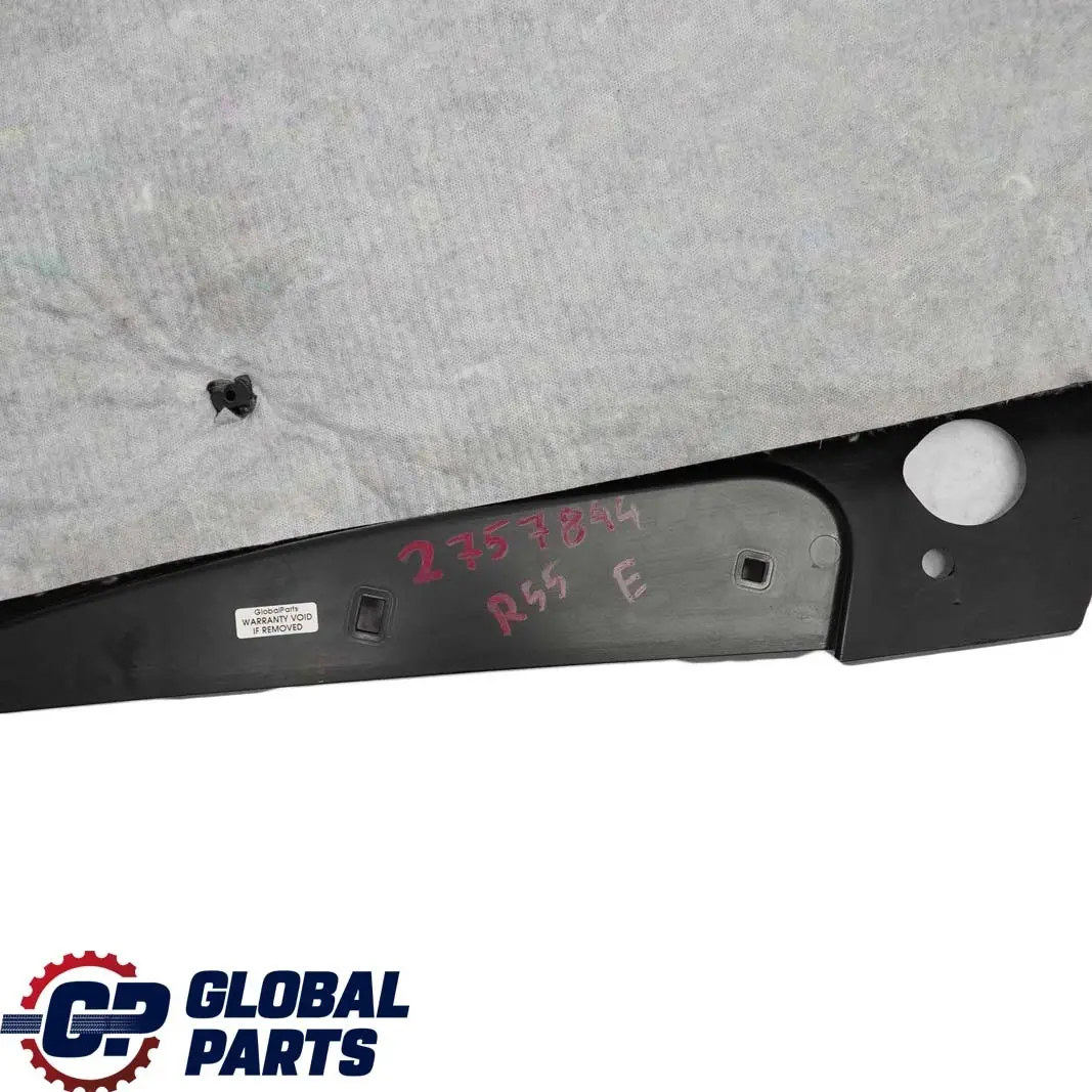 BMW Mini Clubman R55 Seitenverkleidung Hinten Rechts Carbon Schwarz - SKU 2757844 - Teilenummer 2757844