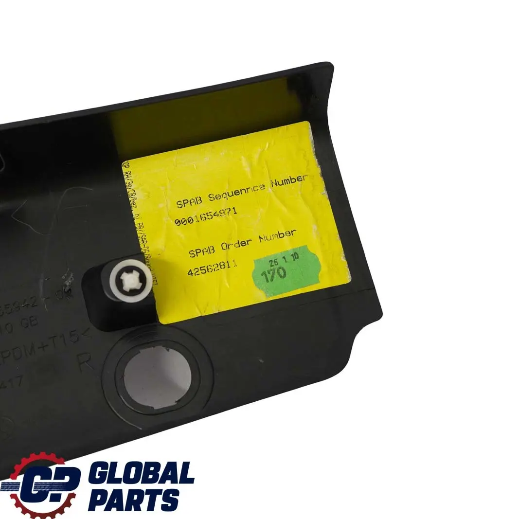 Lateral Side Trim Panel Rear Right O/S Carbon Black to BMW Mini Clubman R55 with Part number 2757844 BMW Mini Clubman R55 Lateral Side Trim Panel Rear Right O/S Carbon Black - SKU 2757844 - Part number 2757844