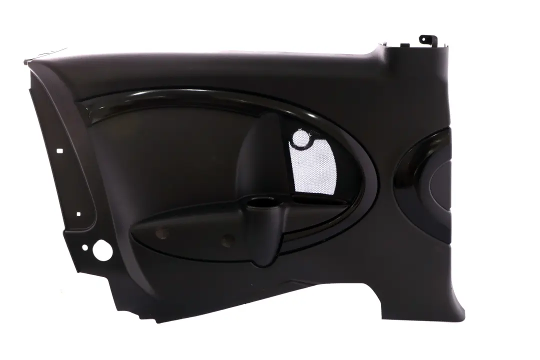 BMW MINI R55 Lateral Side Trim Panel Rear Left N/S Carbon Black High Gloss - SKU 2757851-1 - Part number 2757851