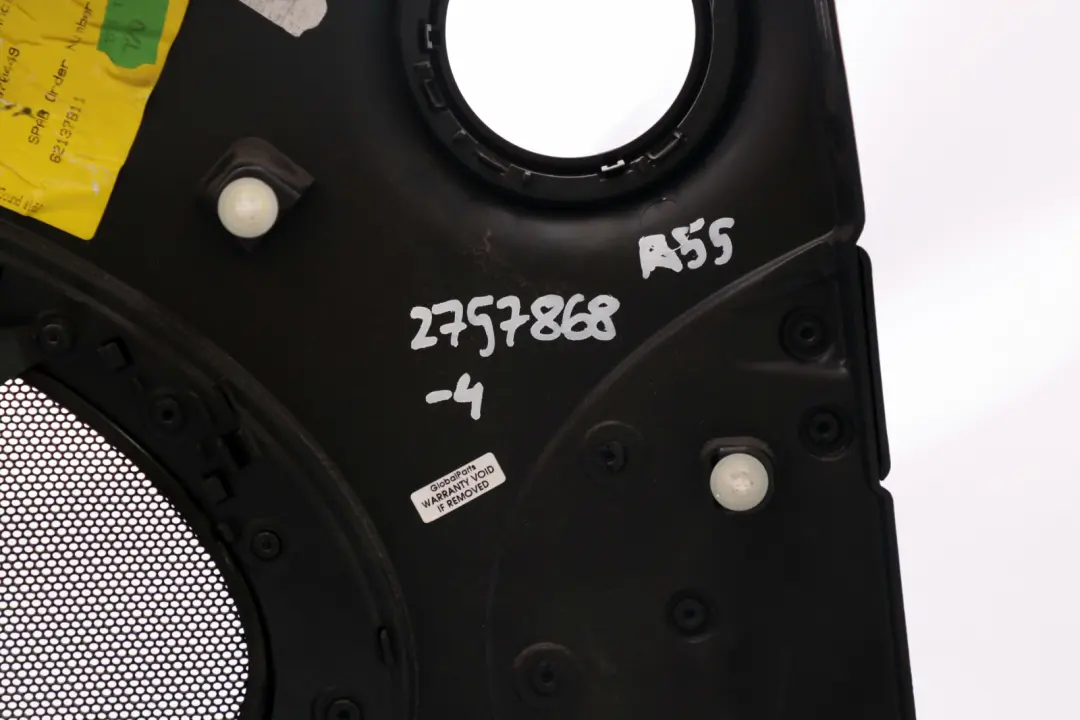 Mini Clubman R55 Clubdoor Lateral Side Trim Panel Carbon Black - SKU 2757868-4 - Part number 2757868