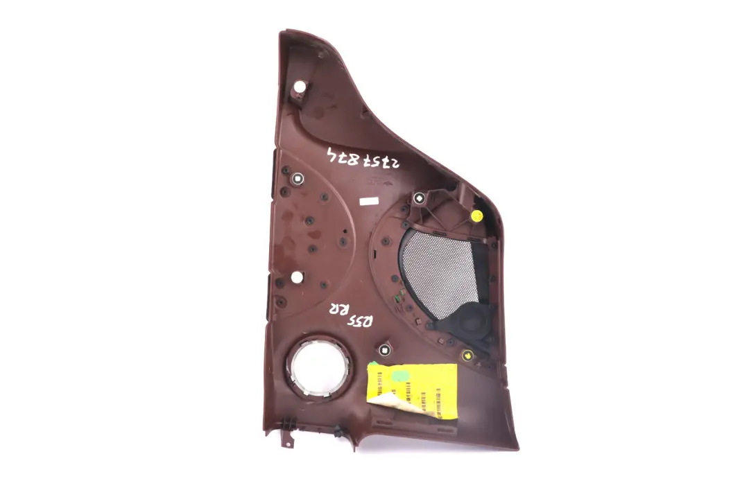 Clubdoor Lateral Side Trim Panel Rear Right Hot Chocolate to BMW Mini Clubman R55 with Part number 2757874 BMW Mini Clubman R55 Clubdoor Lateral Side Trim Panel Rear Right Hot Chocolate - SKU 2757874 - Part number 2757874