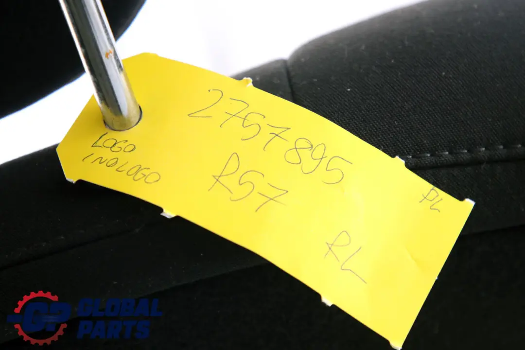 MINI R57 Cabrio Kanapa Oparcie Lewy Tył Półskóra - SKU 2757895 - Numer Części 2757895