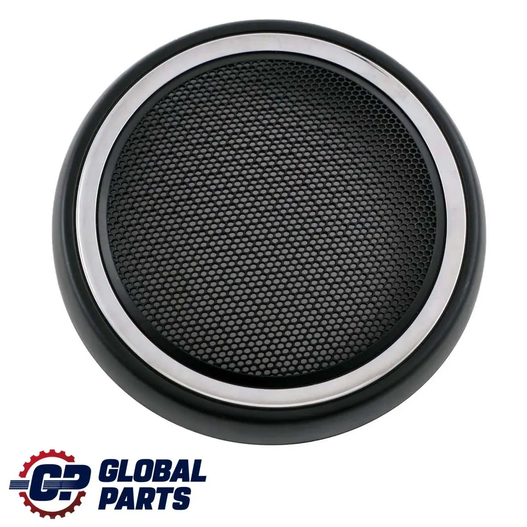 Door Card Lower Bass Loudspeaker Left Right Chrome to Mini Cooper R57 Cover with Part number 2757979 Mini Cooper R57 Cover Door Card Lower Bass Loudspeaker Left Right Chrome - SKU 2757979 - Part number 2757979