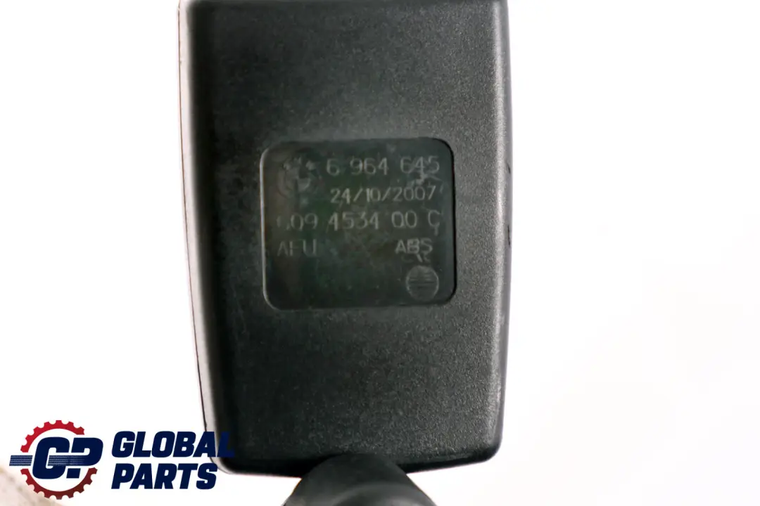 BMW Mini Cooper One Clubman R55 Rear Centre Seat Belt Clip Clasp Buckle - SKU 2758062 - Part number 2758062
