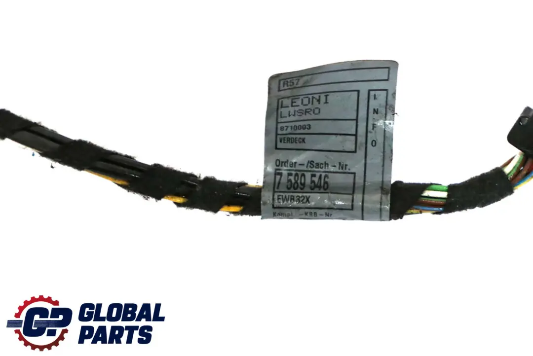 Tetto Cabrio Cappotta Meccanismo Cardine Set per Mini Cooper Cabrio R57 con numero di parte 2758074 Mini Cooper Cabrio R57 Tetto Cabrio Cappotta Meccanismo Cardine Set - SKU 2758074-1 - Numero di parte 2758074