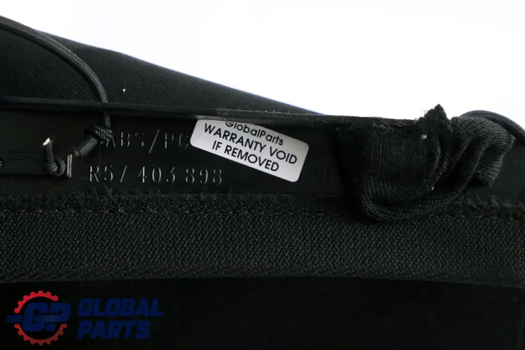 Tettuccio Interno Destra per Mini Cooper Cabrio R57 con numero di parte 2758086 Mini Cooper Cabrio R57 Tettuccio Interno Destra - SKU 2758086 - Numero di parte 2758086