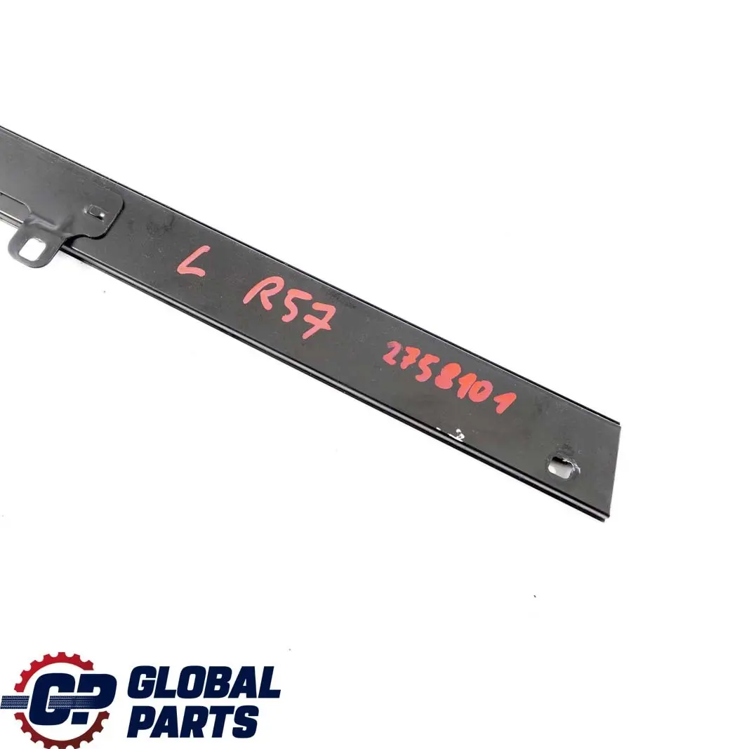 Mini R57 Cabrio Folding Top Front Left N/S Rail Seal Gasket Cover - SKU 2758101 - Part number 2758101